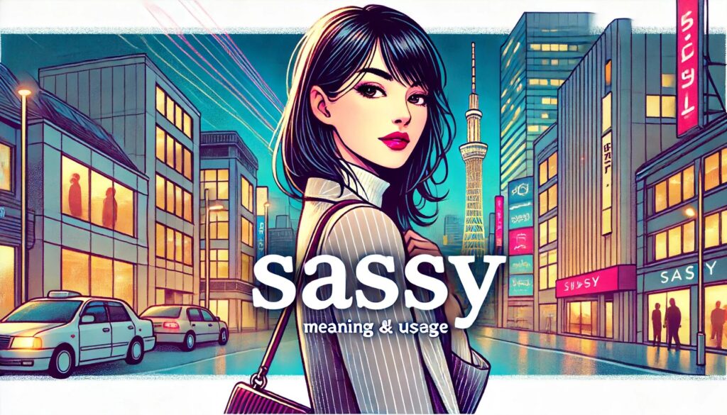 sassyの意味や使い方